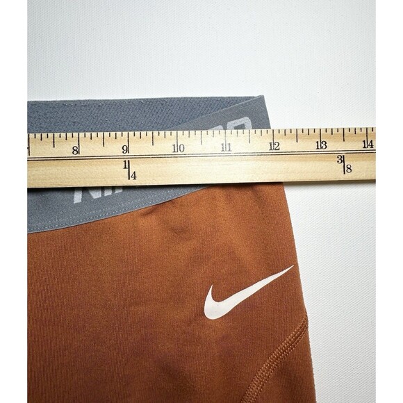 Nike University Of Texas Longhorns Dri-Fit Pull On Orange‎ Tights Women's SMALL - Picture 10 of 12